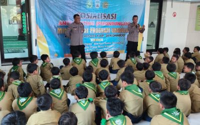 Polsek Bendosari Gelar Sosialisasi Anti-Bullying di MI Muhammadiyah Kramat: Berharap Tidak Ada Lagi Kasus Bullying di Sekolah